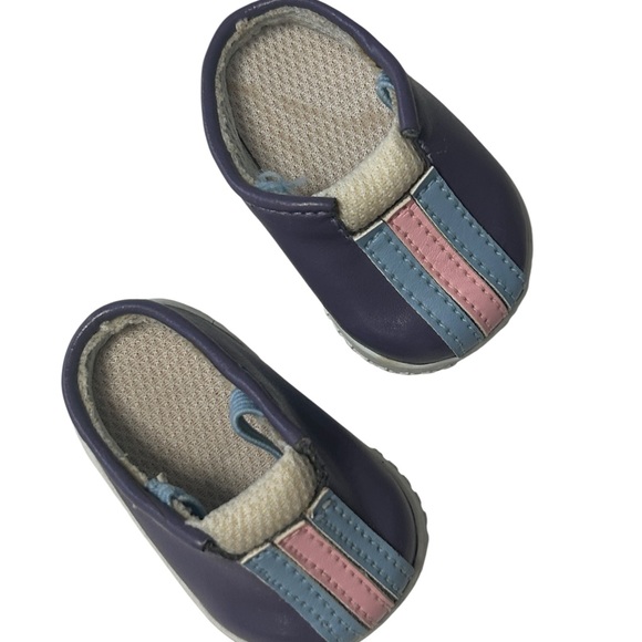 American Girl 18” Doll 2002 Sporty School Outfit Purple Shoes Only Retired 2004 - Picture 16 of 16